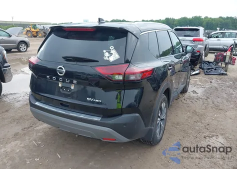 2021 Nissan Rogue Sv Intelligent Awd из США, поврежденный, VIN 5N1AT3BB5MC780959